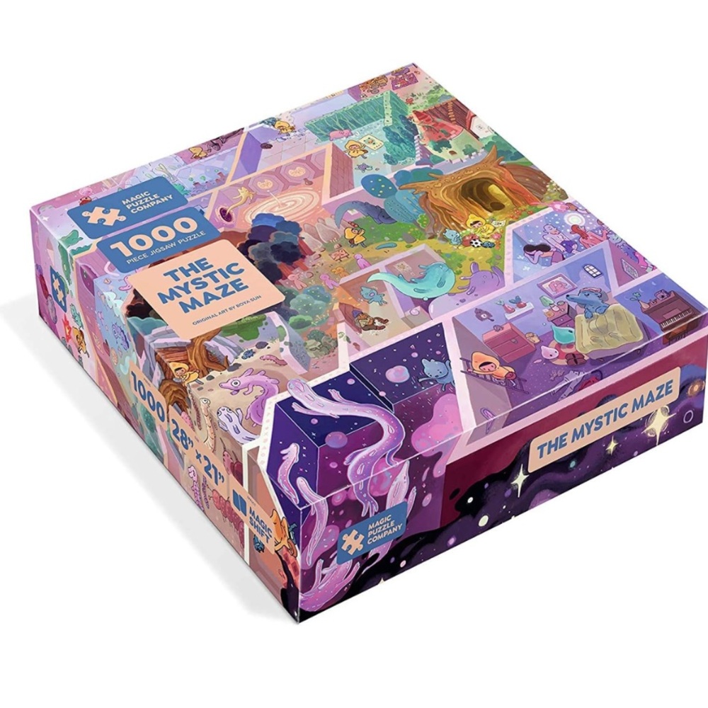 The Mystic Maze 1000-Piece Puzzle by The Magic Puzzle Company (Series 1)